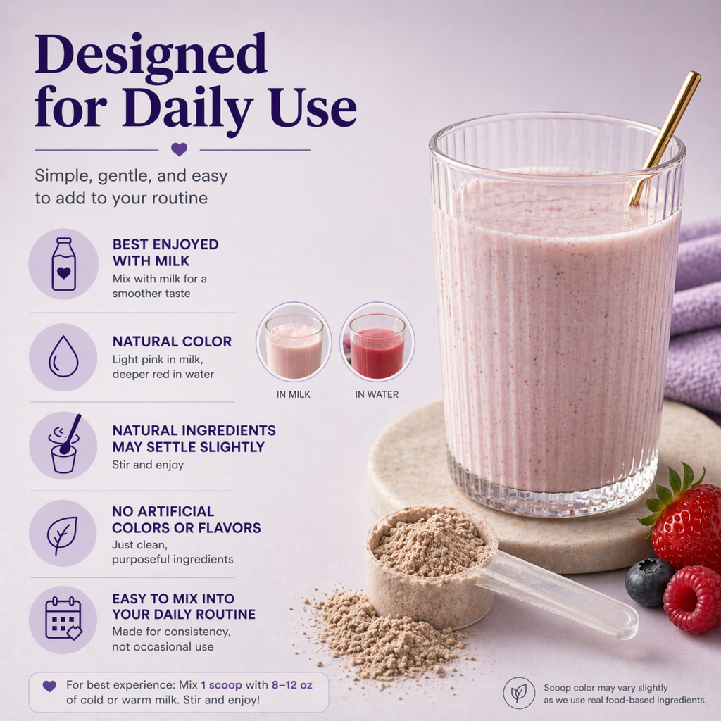 Mama Milk Boost - Complete Lactation Drink Mix Smoothie Supplement