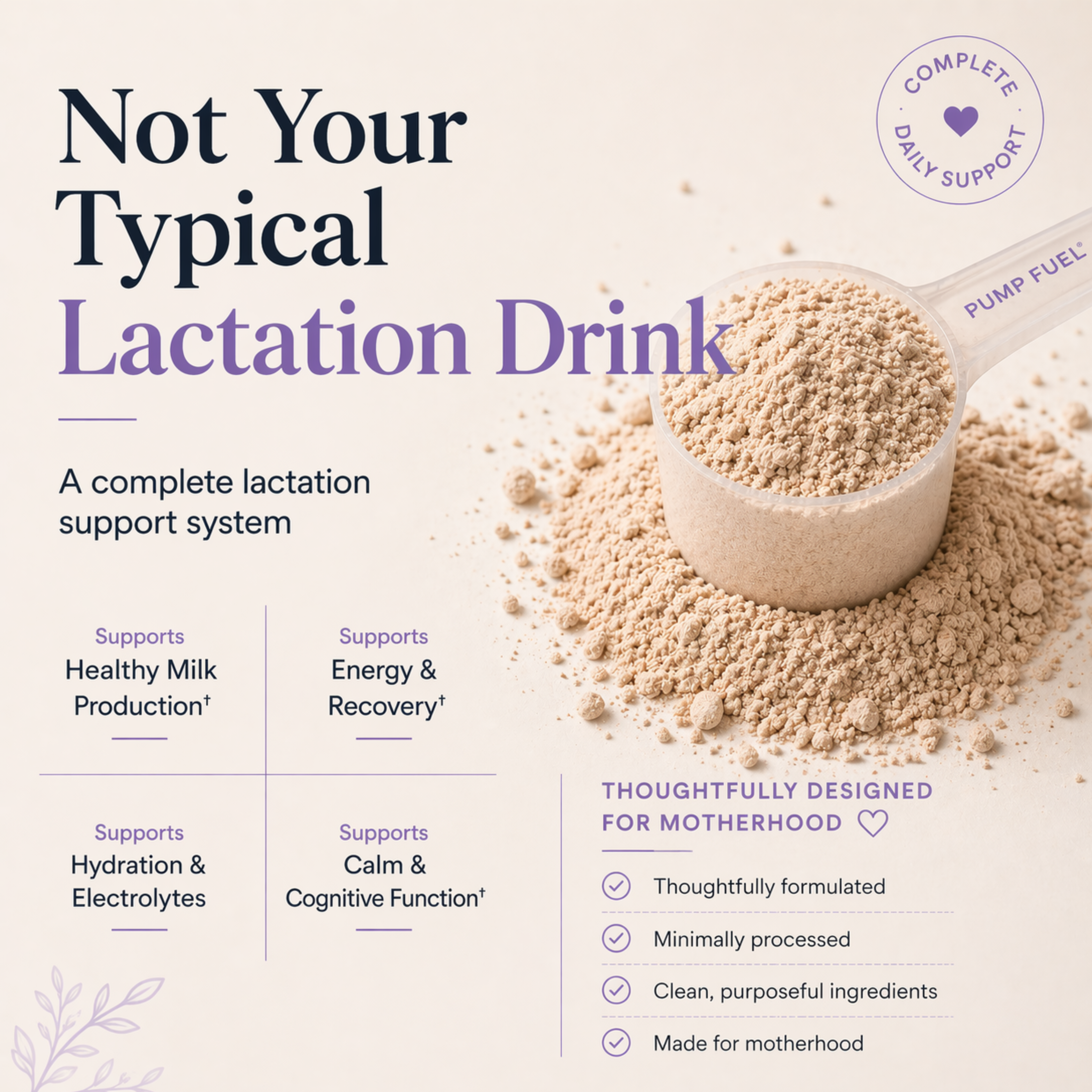 Mama Milk Boost - Complete Lactation Drink Mix Smoothie Supplement